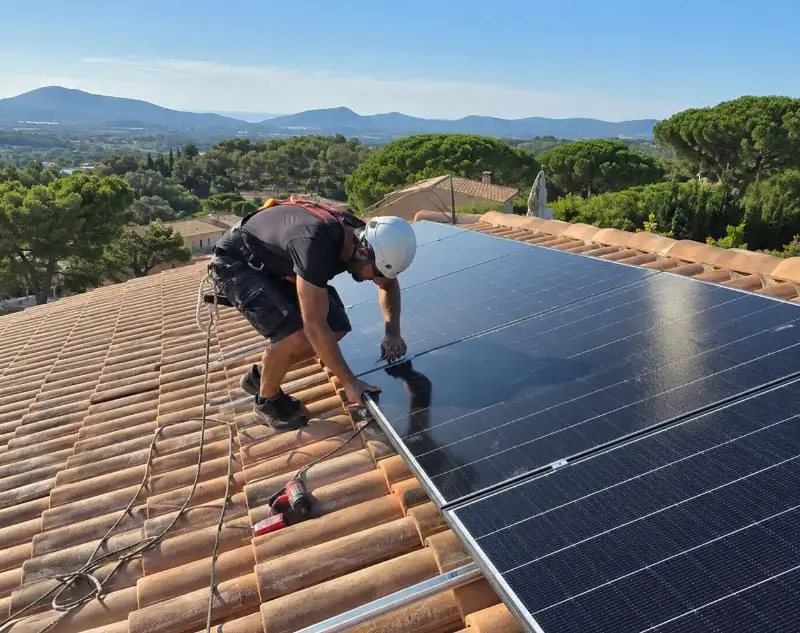 Installateur panneaux solaires Neuvecelle — pose photovoltaïque sur toiture